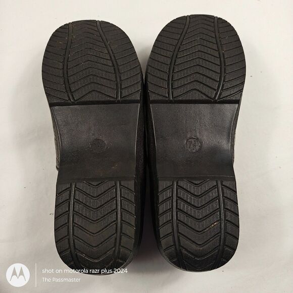 Women's DUCK HEAD Becky Floral Leather Slip-On Comfort Clogs US Size 7.5 - Picture 7 of 8